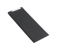 Himwqfuh Car Center Console Sliding Shutters For VW For Tiguan 2008-2017 For Sharan For Seat For Alhambra Interior Center Console Cup Holder Blind Cover Trim Slide Panel(Black)