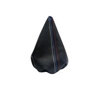 Himwqfuh Car Gear Knob Shifter for BMW 3 Series E36 E46 for M3 Car Styling Shift Gear Stick Manual Handbrake Gaiter Boot Black Leather(Gear-Shift-Gaiter)