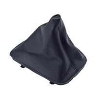 Himwqfuh Car Gear Knob Shifter for BMW E30 E36 E39 E46 E81 E82 E87 E88 E90 E91 E92 E93 Car Shift Gear Stick Manual Boot Black Leather with Frame(-E46-)