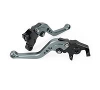 Himwqfuh for CFMOTO 450MT 650MT 700MT 800MT 2022-2025 Motorcycle Foldable Brake Lever Clutch Levers Brake Clutch Master Cylinder(Short Titanium)