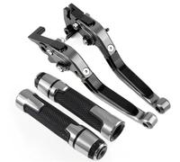 Himwqfuh for MV for Agusta for Rivale 800 Motorcycle CNC Foldable Extendable Brakes Clutch Lever Handlebar Kit Brake Clutch Master Cylinder(12)