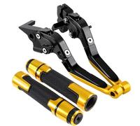 Himwqfuh for NINJA400 for Ninja for 400 2008-2022 Motorcycle CNC Foldable Extendable Brakes Clutch Lever Handlebar Handle Kit Brake Clutch Master Cylinder(E)