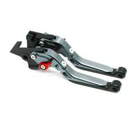 Himwqfuh for Suzuki SV 650 SV650X 2016-2023 Motorcycle Accessories Adjustable Folding Extendable Brake Lever Clutch Levers Brake Clutch Master Cylinder(BKGYBKGY8)