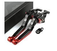 Himwqfuh for SYM for CRUISYM 300 for Crulsym300 Motorcycle Accessories CNC Parking Handle Clutch Brake Lever with Lock Brake Clutch Master Cylinder(Black Red)