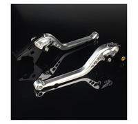 Himwqfuh for Vespa 50-125 PV ET3 PK S XL Adjustable Motorcycle Brake Clutch Lever Aluminum CNC Front Rear Drum Brake Levers Brake Clutch Master Cylinder(Long Silver)