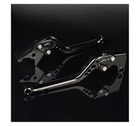 Himwqfuh for Vespa 50-125 PV ET3 PK S XL Adjustable Motorcycle Brake Clutch Lever Aluminum CNC Front Rear Drum Brake Levers Brake Clutch Master Cylinder(Long Black)
