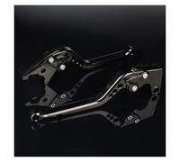 Himwqfuh for Vespa PX 125 150 200 Adjustable Motorcycle Brake Clutch Lever Aluminum CNC Front Rear Drum Brake Levers Brake Clutch Master Cylinder(Long Black)