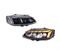 Himwqfuh Front Light Assembly Assy For VW For Jetta MK6 2011-2018 Start-up Animation Sequential Turn Signal Front Lamps Assembly LED Headlights