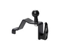 Himwqfuh GPS Mount Motorcycle For Zontes Zt150D 125m 150m 350D 350m 310m Modified Storage Hook ZT350 Navigation Phone Holder Aluminum Alloy Front(Black)