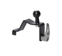Himwqfuh GPS Mount Motorcycle For Zontes Zt150D 125m 150m 350D 350m 310m Modified Storage Hook ZT350 Navigation Phone Holder Aluminum Alloy Front(GRAY)