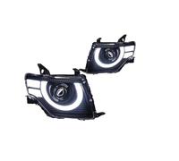 Himwqfuh Headlights Assembly For Pajero For V97 2006-2021 For V93 For Montero V87 V9 Head Lights Car 5 Headlights DRL 12V Led Bi Xenon Bulbs Accessory Lamp Car Headlight