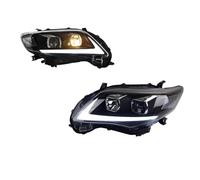 Himwqfuh Headlights Assembly For Toyota For Corolla 2011-2013 Car LED Headlight Assemblies Fog DRL Brake Turn Signal Auto Plug And Play Car Headlight