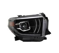 Himwqfuh Headlights Assembly For Toyota For Tundra 2015-2020 2PCS Car Styling Car Headlight Assembly LED Head Lamp Car Tuning Light Parts Plug And Play Car Headlight(2015-20 left drive)