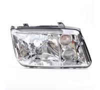 Himwqfuh Headlights Assembly For VW For Bora 2001-2005 Car Accsesories Headlight Assembly Far Near Beam Electric Adjustment Manual Adjustment Car Headlight(Electric Right side)
