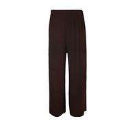 HINA FASHION Plus Size Womens Plain Palazzo Wide Leg Flared Ladies Trousers Pant