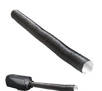 Hinaa Diesel Heater Exhaust Pipe 42/60/75mm Car Air Parking Heater Flexible Ducting Pipe Line Great For Grow Tents, Dryer Rooms, House Vent Register Lines