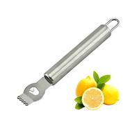 HINAA Lemon Zester Grater With Channel Blade, Stainless Steel Orange Citrus Peeler, Grater With Comfort Grip Handle Zester Grater For Kitchen