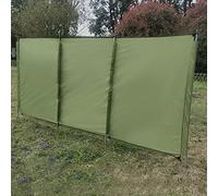 HINAA Wind Breaks For Camping, Stove Windshield, Folding Outdoor Windbreak, Sunshade Screen, Winter Caravan Privacy Shield With Support Rods For Garden, Picnic, Barbecue, Bonfire 3 Sizes