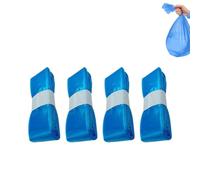 Hinapan Pack of 4 Nappy Bin Replacement Bags, Nappy Bin Refill Bags, 4.5 m Refill Film, Odour-Proof and BPA-Free, Extra Strong Impermeable and Universal Compatible