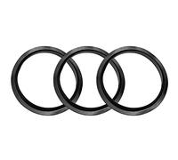 Hinata 3 Pcs Bath Plug Seal, O-Rings Seal Rubber, 39mm/1.5in Ring Sealing Pop Up Basin Sink Waste, Fitting for Sink for Metal Basin Plugs