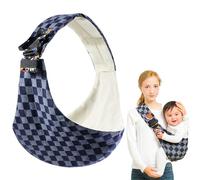 HINATAA Baby Sling Carrier, Soft & Breathable Hands-Free Toddler Carrier for 3-36 Months, Toddler Sling Adjustable & Machine Washable (Blue)