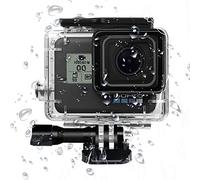 HINATAA Waterproof Housing Case for GoPro Hero 7 Hero 6 Hero 5 Black/ Hero (2018)Transparent Acrylic Protective Cover Sport Camera with Quick Release Mount and Thumbscrew - Water Resistant Up to 147ft