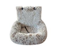 HINAYOSAN 1. Cozy Warm Dog Bed For Travel & Home Removable Cover Soft Cushion For Small Breeds Machine Washable Soft Padded Travel Dog Bed