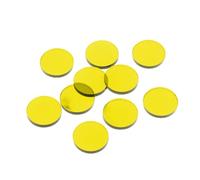 HINAYOSAN 10Pcs Pools Stick Snookers Cues Stick Tip Clear Acrylic Pool Cue Tips Billiard Accessories Billiard Pool Tips Replacement
