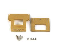 HINAYOSAN 1PC SG90 MicroServo Mount Bracket Mount Kit For SG90 Standard Servo Car Boats Clear Mounting Bracket