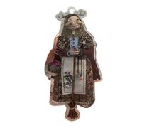 HINAYOSAN 6.3inches Height Handmade Kitchen Witch Doll Enchanting Good Luck Charm Cooking Unique Home Decoration Handmade Witch