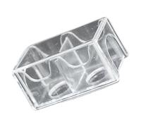 HINAYOSAN Acrylic Antif Dirt Billiard Chalk Powder Box Clear Storage Case Portable Protections Chalk Portable Accessory