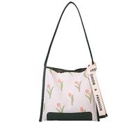 HINAYOSAN Beautiful Large Capacity Tote Bag Crossbody Shoulder With Floral Handbag All-match For Street Shoulder For Women Tote Messenger