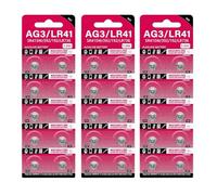 HINAYOSAN Cell Coin AG3 1.55V Button Batteries SR41 192 L736 384 SR41SW CX41 LR41 392 for Lamps Watches Cameras