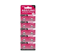 HINAYOSAN Cell Coin AG3 1.55V Button Batteries SR41 192 L736 384 SR41SW CX41 LR41 392 for Lamps Watches Cameras
