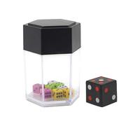 HINAYOSAN Classical Tricks Close Up Magics Disappearing Large Dices Practical Joke Stage Performances Props For Adult Close Up Toy For Stage Performances