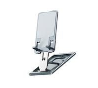 HINAYOSAN Desktop Holder Phone Tablet For Watching Video Live Portable Folding Dock Stand Angles Height Adjustable Aluminum Alloy Stand With Heat Dissipation