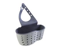 HINAYOSAN Double Layer Sink Strainer Basket Cleaning Tool Holder Hanging Faucet Sponge Shelf With Drain Holes Kitchen Accessories MultiFunctional