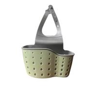 HINAYOSAN Double Layer Sink Strainer Basket Cleaning Tool Holder Hanging Faucet Sponge Shelf With Drain Holes Kitchen Accessories MultiFunctional