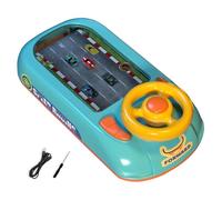 HINAYOSAN Driving Simulator Car Race Adventure Toy Musical Interactive Educational Steering Toddler Interactive Educational Learning Car Race