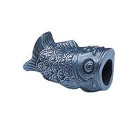 HINAYOSAN Fish-Shaped Brass Parachute Beads, Metal Spacer Beads Long-Lasting Color Not Easy To Wear Rope Craft Parachute Rope Suitable For Jackets, Wallets, Backpacks, Handbags