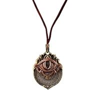 HINAYOSAN Handmade Tarot Prescience Pendant: Combine To Cosmic Wisdom Tarots Pendants Rotation All-Seeing Eye Necklace Large Amount Lovers Charms Omniscient Eye Jewelry For Women Man