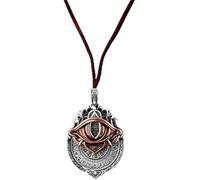 HINAYOSAN Handmade Tarot Prescience Pendant: Combine To Cosmic Wisdom Tarots Pendants Rotation All-Seeing Eye Necklace Large Amount Lovers Charms Omniscient Eye Jewelry For Women Man