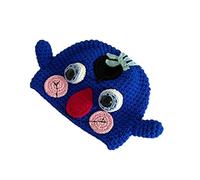 HINAYOSAN Knit Hat Cute Halloween Monsters Devil Winter Caps Knitted Hats Photograph Props For Teens Adults Women Men Knit Caps Ear Flap Winter Hats With Ears For Men Women Kids