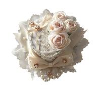 HINAYOSAN Lace Wedding Hat Side Clip Flower Stylish Women Hairpin Girl Cosplay Headdress For Bride Bridesmaids Romantics Bridal Headpiece