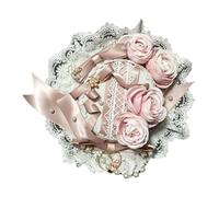 HINAYOSAN Lace Wedding Hat Side Clip Flower Stylish Women Hairpin Girl Cosplay Headdress For Bride Bridesmaids Romantics Bridal Headpiece