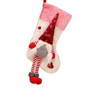 HINAYOSAN Long Leg Christmas Stockings Santa For Doll Stocking For Family Country Personalized Holiday Indoor Large Decorations Large Decorations
