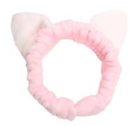 HINAYOSAN Lovely Plush Headband With Cats Ear For Women Girl Face Washing Birthday Party Gathering Hairband Skincare Accessories Elastic Headband