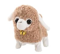 HINAYOSAN Plush Companion Walking Sheep Toy With Voice Feature Offering Comfort And Companionship For Children Toddler Appease Electric Animals Interactive Stuffed Animal Electric