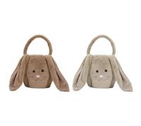 HINAYOSAN Plush Easter Buckets Cute Egg Bags Kid Tote Bags For Candy Cookie Gifts Carry Bucket Egg Basket Gathering Eggs Plush Farmhouse- Little Girl Boy Kid Large Cute
