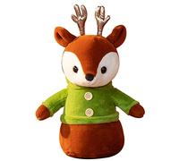 HINAYOSAN Santa Reindeer Snowman For Doll Toy Baby Room Decoration Christmas Kids Rewards Gift Santa Plush Doll